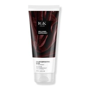 IGK Color Depositing Conditioning Hair Mask - Williams Burgundy